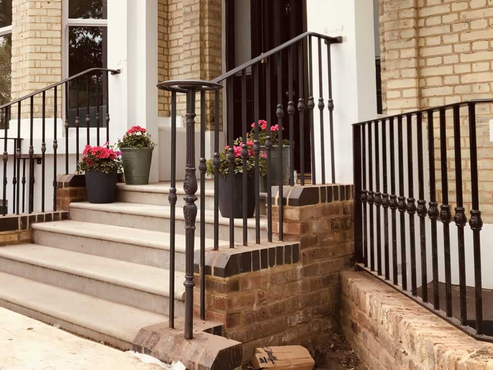 Bespoke metal railings