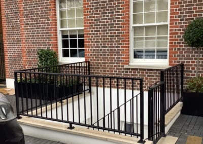 metal railings